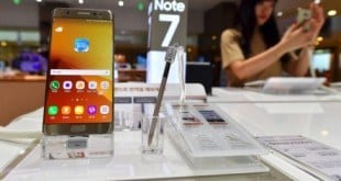 Samsung desabilitará Galaxy Note 7