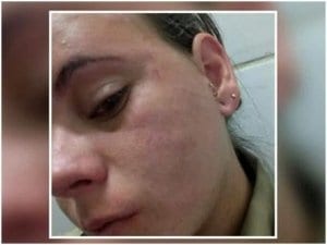 Mais de 10 mil pessoas acessaram o perfil no Facebook da agente Edvânia Nayara, de 23 anos, após a circulação do vídeo, nesse fim de semana, em que ela aparece sendo agredida em um clube recreativo de Três Corações, no interior de Minas Gerais.