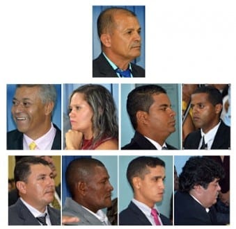 Composição da Câmara Municipal de Manga.