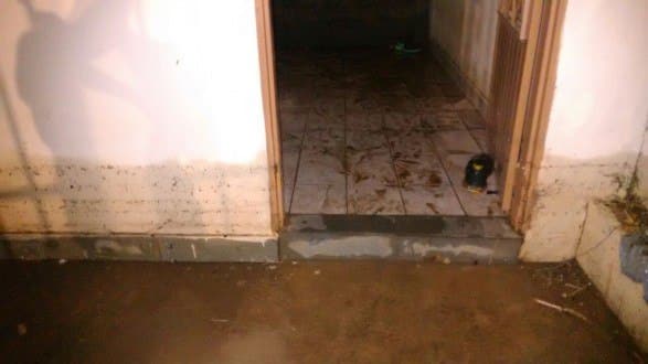 Montes Claros - Chuva alaga casa na Vila Tupã