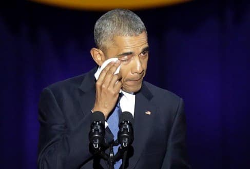 EUA - Obama se despede com emotivo apelo por união