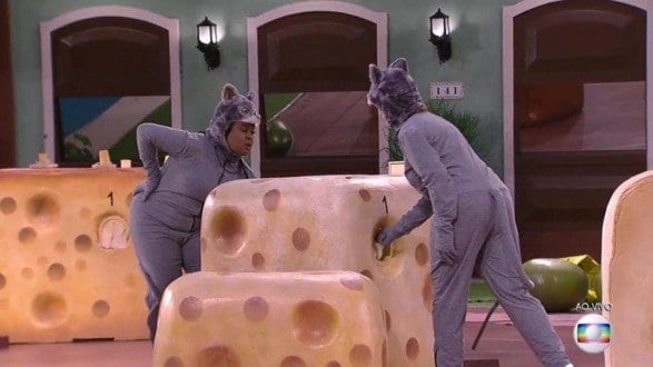 Roberta vence Ieda na última etapa da primeira prova da imunidade "BBB17"