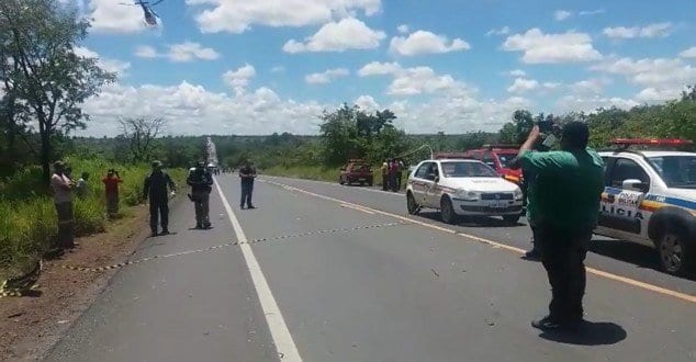 Norte de Minas - Grave acidente deixa três pessoas mortas em Engenheiro Navarro - Foto: Corpo de Bombeiros 