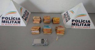 Norte de Minas - PM apreende drogas e dinheiro com homem em Januária