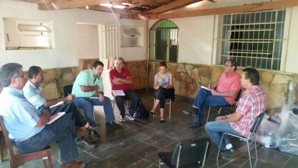 Reunião com tecnicos da Emater-MG em Francisco Sa