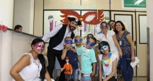 Montes Claros - Criançada participa do Oncofolia na Santa Casa de Montes Claros