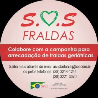 Montes Claros - Idosos atendidos por asilo São Vicente de Paulo precisam de doações