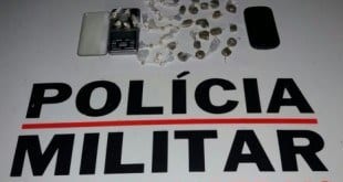 Montes Claros - PM prende homem por envolvimento com o tráfico de drogas no bairro Chiquinho Guimarães