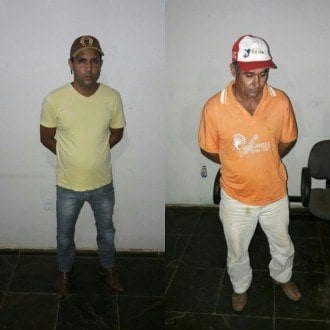 Dois homens foram presos