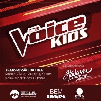Cultura Moc - Transmissão da final do The Voice Kids no Montes Claros Shopping
