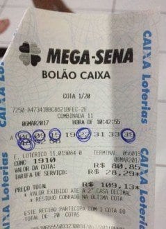 MG - Prêmio da Mega-Sena de R$ 60 Milhões sai em Minas Gerais