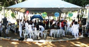 Montes Claros - Santa Casa de Montes Claros realiza ação em comemoração ao dia mundial da saúde