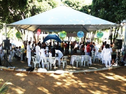 Montes Claros - Santa Casa de Montes Claros realiza ação em comemoração ao dia mundial da saúde