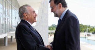 Temer e primeiro-ministro da Espanha se reúnem no Palácio do Planalto