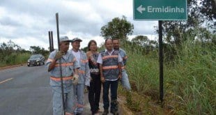 Montes Claros - Zona Rural da cidade de Montes Claros recebe placas de identificação