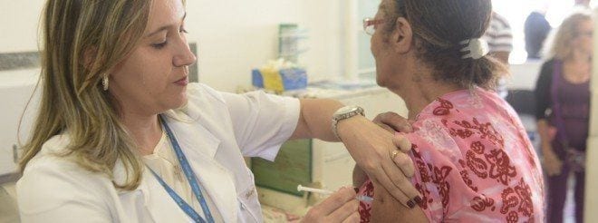 Meta das equipes de Saúde é meta é vacinar 90% do público prioritário com a campanha deste ano