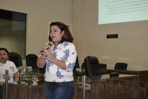 coordenadora da Defensoria Pública e especialista em Defesa da Mulher, Dra Maiza Rodrigues