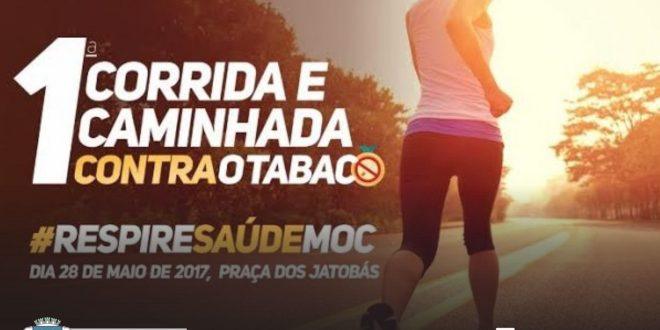 Montes Claros - Corrida e Caminhada Contra o Tabaco: Primeiro lote de inscrições vai até quarta-feira