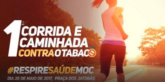 Montes Claros - Corrida e Caminhada Contra o Tabaco, inscrições vão até essa sexta-feira
