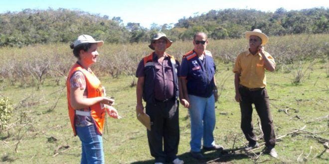Montes Claros - Defesa Civil realiza levantamento nas comunidades rurais sobre os danos causados pela seca