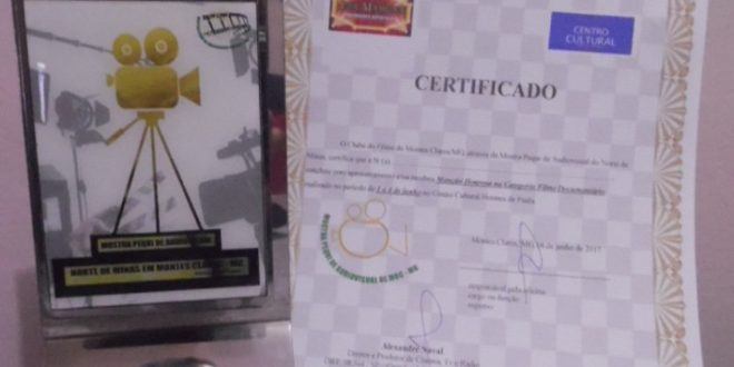 Cultura Moc - Cronista do Jornal Montes Claros premiado novamente na 2ª Mostra Pequi de Áudio Visual