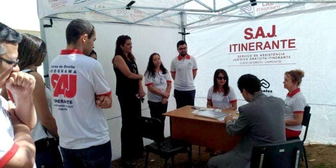 Serviço de Assistência Jurídica Gratuita Itinerante da Unimontes concorre ao Prêmio Innovare 2017