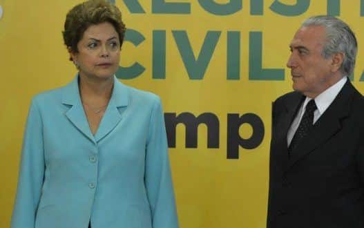 Caso a chapa eleita em 2014 seja cassada, Michel Temer terá de deixar Presidência e Dilma perderá direitos políticos