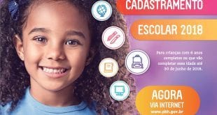 Montes Claros - Cadastramento escolar 2018 termina nesta sexta-feira