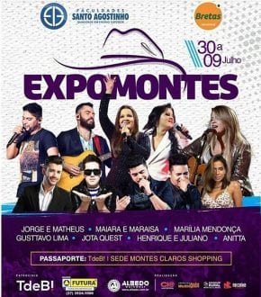 Montes Claros - Consumidores poderão entrar com bebida e alimentos na 43° EXPOMONTES