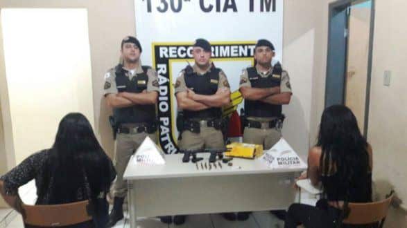 No início da noite desta sexta-feira (09/06/2017), uma mulher e uma adolescente, de 27 e 17 anos, foram capturadas,  por uma equipe da 130ª Companhia de Tático Móvel da Polícia Militar de Montes Claros.