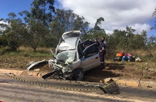 Norte de Minas - Acidente deixa três mortos em Curral de Dentro