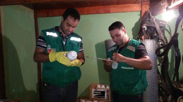 A ação conjunta envolveu Polícia Militar de Meio Ambiente e integrantes da Fiscalização Preventiva Integrada (FPI)