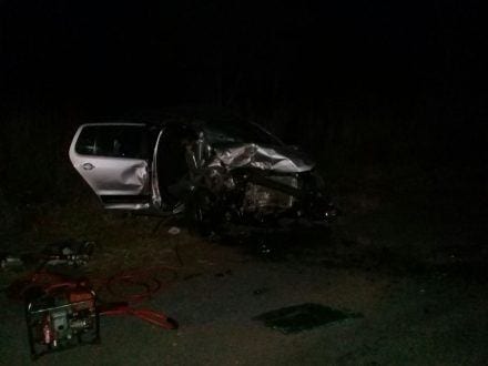 Montes Claros - Duas pessoas morrem e cinco ficaram feridas em acidente na BR-135 - Foto: Corpo de Bombeiros