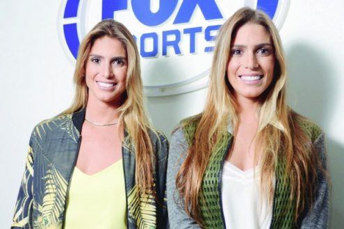 Gêmeas idênticas, Bia e Branca são do signo de peixes, mas Branca é 2 centímetros mais alta