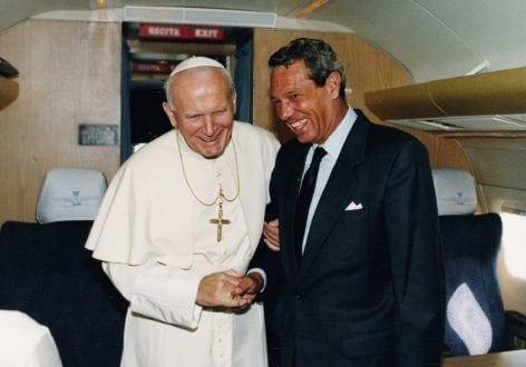Joaquín Navarro-Valls, porta-voz de João Paulo II por 22 anos