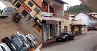 MG - Criminosos abrem fogo contra banco e assassinam PM e vigilante