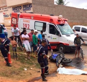 Montes Claros - Motociclista morre em acidente no bairro Santo Antônio II