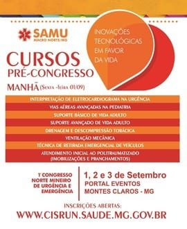 Norte de Minas - 1º Congresso Norte Mineiro de Urgência e Emergência