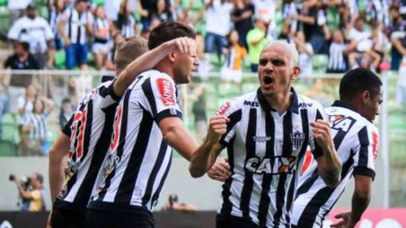 Atlético bateu o Flamengo e voltou a vencer em BH após mais de um mês na seca (Foto: Dudu Macedo/Fotoarena)