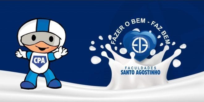Montes Claros - Santo Agostinho irão doar 1702 litros de leite para instituições beneficentes de Montes Claros