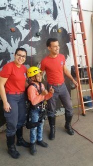 Montes Claros - Bombeiros de Montes Claros realizam sonho de garoto no dia do seu aniversário