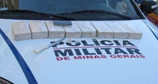 Montes Claros - Jovem é preso com pasta base de cocaína avaliada em R$ 150 mil no bairro Vila Regina