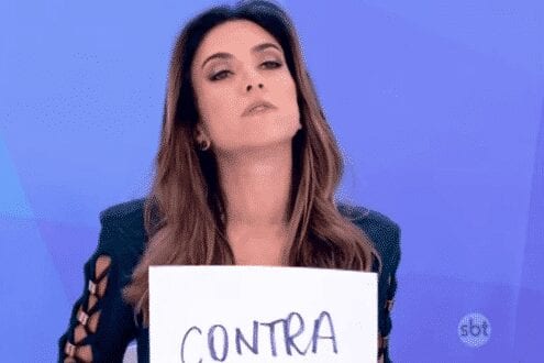 'Parece um velho tarado', diz Patrícia Abravanel ao pai, Silvio Santos