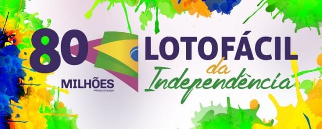 Começam as apostas para Lotofácil da Independência