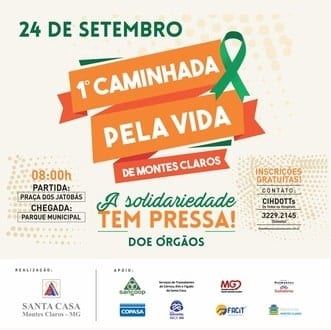 Montes Claros - Santa Casa de Montes Claros promove Semana de Conscientização sobre Doação de Órgãos