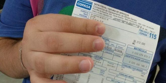 Norte de Minas - A partir de 1° de outubro, conta de água terá aumento de mais de 10%