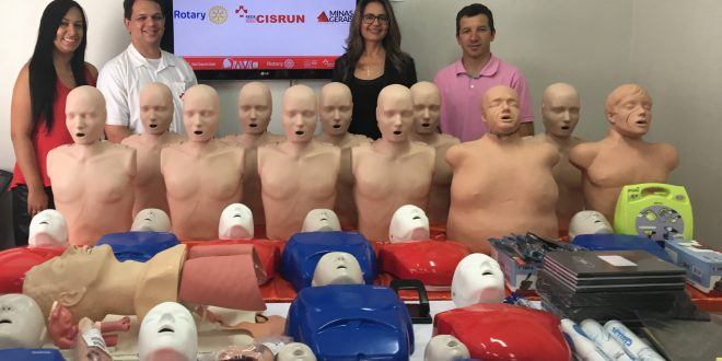 Norte de Minas - SAMU Macro Norte recebe equipamentos doados pelo Rotary