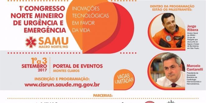 Montes Claros - I Congresso Norte Mineiro de Urgência e Emergência é neste fim de semana