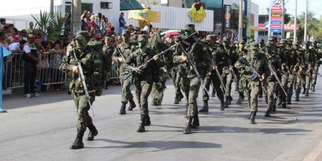 7 de Setembro - 55º Batalhão de Infantaria convida a população para prestigiar o desfile cívico-militar