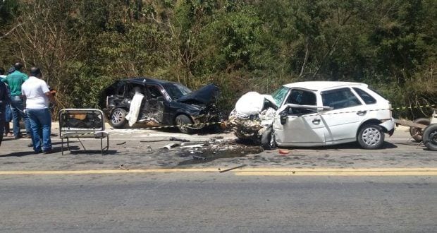 No último sábado (9), três pessoas morreram em um acidente na BR-116, em Inhapim, na Zona da Mata